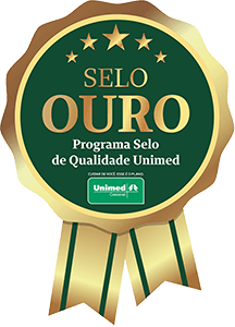 Selo ouro Unimed